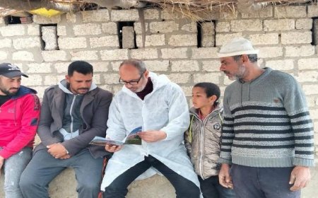 تعرف على تفاصيل استمرار الحملة الوطنية للتحصين ضد مرض الجلد العقدي وجدري الأغنام