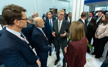 وزير البترول يقوم بجولة مثيرة في أجنحة الشركات خلال مؤتمر إيجبس 2026