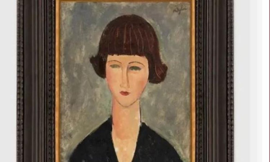 لوحة موديليانى النادرة للبيع في هونج كونج بسعر قياسي غير مسبوق