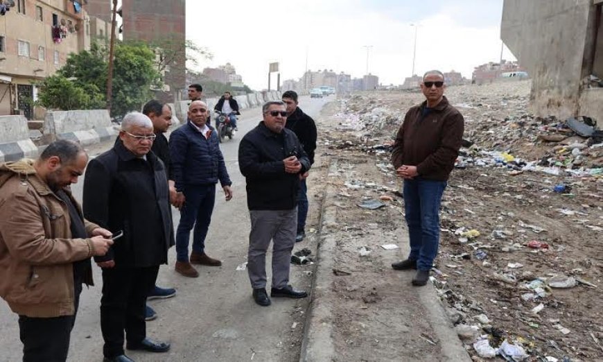 محافظ الجيزة يقوم بجولة تفقدية لمتابعة نظافة وأعمال الإشغالات في الوراق والمنيرة الغربية
