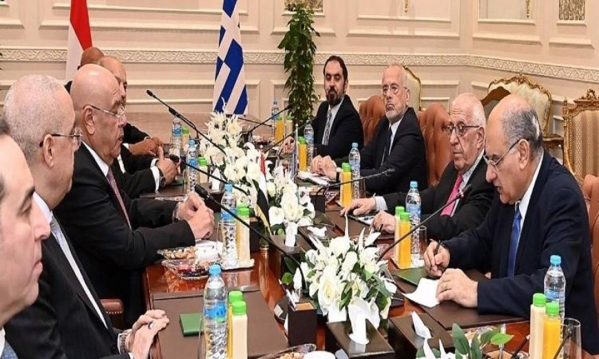 رئيس مجلس النواب المصري يعبر عن فخر بلاده بالعلاقات التاريخية والاستراتيجية مع اليونان