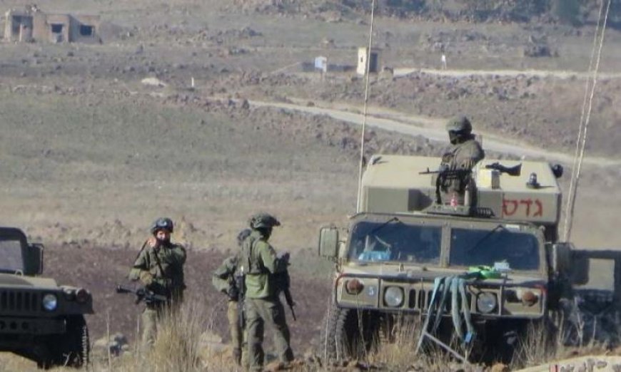 قوات الاحتلال الإسرائيلي تقتحم ريف القنيطرة الجنوبي في سوريا