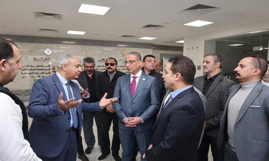محافظ الجيزة يستعرض آخر لمسات تجهيز مستشفى بولاق الدكرور قبل يوم الافتتاح