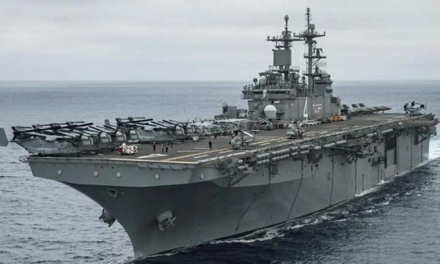 سفينة حربية أمريكية تصل إلى الشرق الأوسط محملة بـ 2500 من مشاة البحرية لتعزيز الأمن والاستقرار