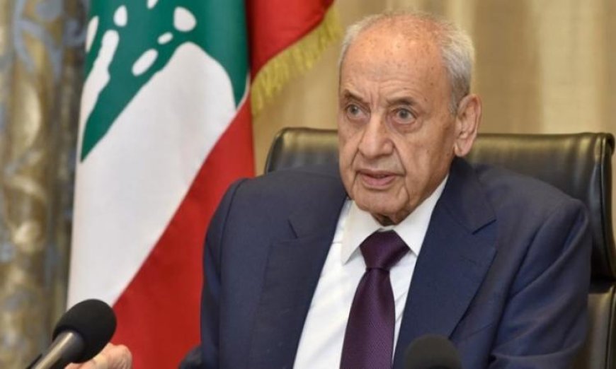 رئيس مجلس النواب اللبناني يندد بالاعتداءات على الإعلاميين وجنود الجيش والمسعفين