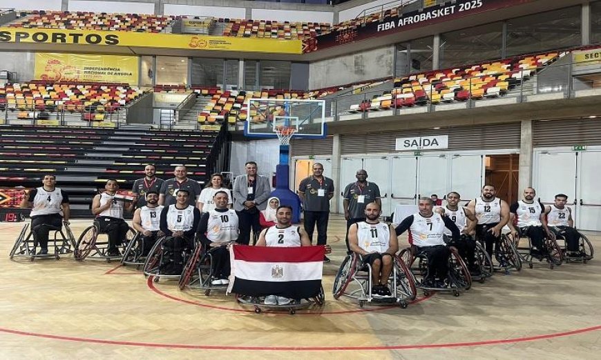منتخب مصر لكرة السلة على الكراسي المتحركة يحقق انتصاراً ساحقاً على ليبيريا في تصفيات كأس العالم