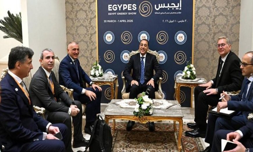 مدبولي يؤكد أهمية تسريع إنتاج مشروعات الغاز لشركة إيني الإيطالية في مصر