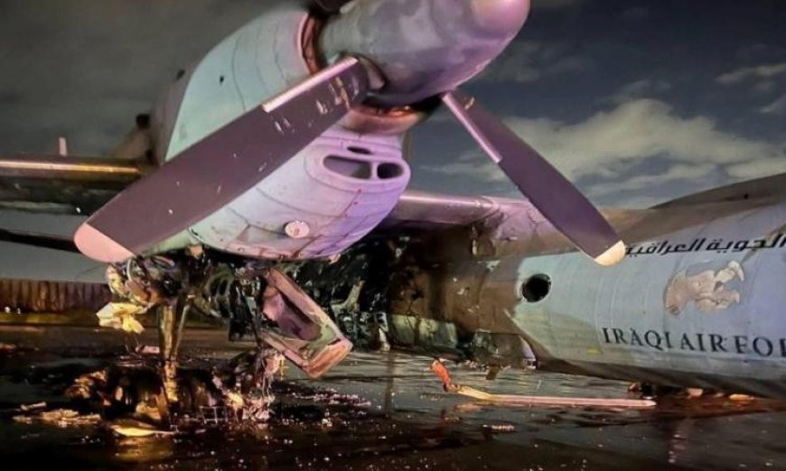 الدفاع العراقية تعلن عن تدمير طائرة من سلاح القوة الجوية في هجوم صاروخي