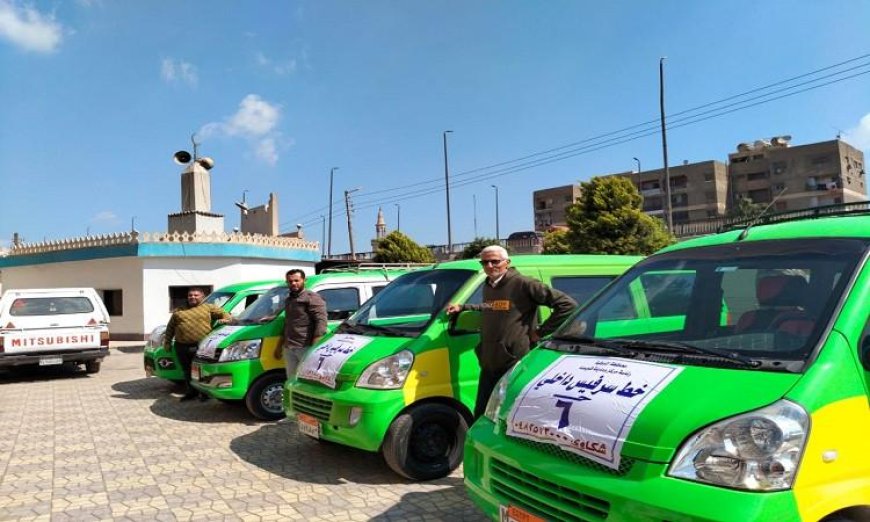 انطلاق المرحلة الأولى من خطوط السرفيس الجديدة في مركز ومدينة قويسنا