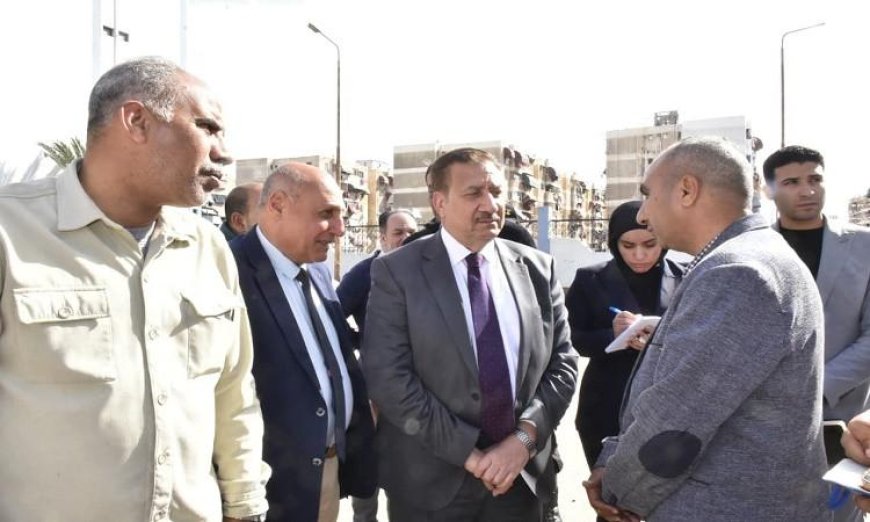 محافظ بورسعيد يقرر خصم مليون جنيه من شركة النظافة بسبب تدني مستوى الخدمات