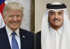 أمير قطر والرئيس الأمريكي يناقشان مستجدات اتفاق وقف إطلاق النار عبر الهاتف