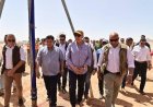 سويلم يزور مشروع تنمية جنوب الوادي ويستعرض محطة الرفع العملاقة في توشكى