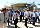 زيارة وزيرة الإسكان ومحافظ الأقصر لمتابعة محطة تنقية مياه مدينة طيبة الجديدة