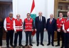 الرئيس اللبناني يدعو المجتمع الدولي للضغط على إسرائيل لوقف الاعتداءات على المدنيين والمسعفين