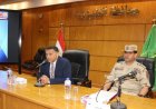 محافظ القليوبية يقود الاجتماع التنسيقي لتنفيذ التدريب العملي المشترك صقر 172