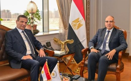 وزير الري ووزير الزراعة يناقشان المشروعات المشتركة والتحديات الحالية بين الوزارتين