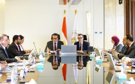 اجتماع وزيري الصحة والتخطيط لمناقشة الخطة الاستثمارية لوزارة الصحة لعام 26/27