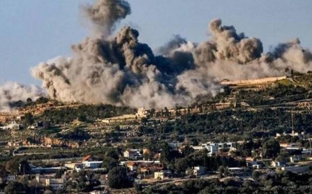 تصعيد جوي ومدفعي إسرائيلي يستهدف خيام وقرى قضاء صور في جنوب لبنان