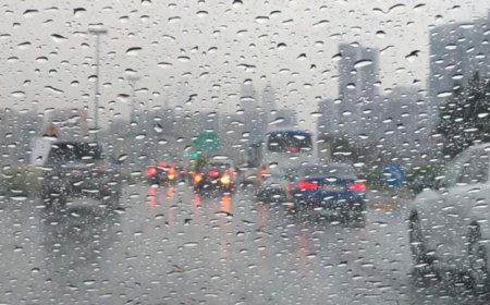 أمطار خفيفة متواصلة في القاهرة الكبرى ووجه بحري وشمال الصعيد