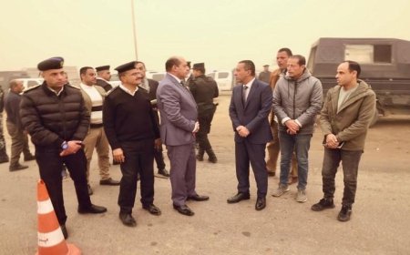 محافظ المنوفية يتوجه إلى موقع حادث السادات لتقديم الدعم والمساندة الطارئة