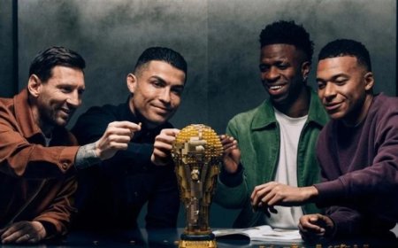 رونالدو يتفوق بـ8 ملايين يورو وميسي ومبابي في المرتبة الثانية بإعلان ليجو