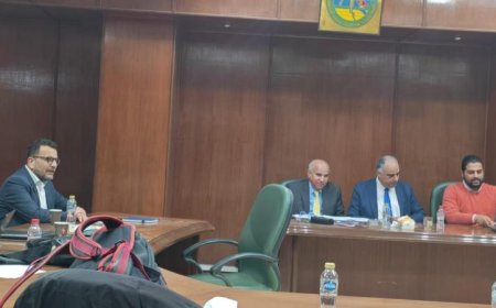 بعثة إيفاد تزور وزارة الزراعة لمتابعة مشروع التحول المستدام في الزراعة