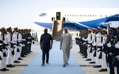 رئيسا الإمارات والكونغو الديمقراطية يناقشان مستجدات الأوضاع الإقليمية