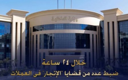 ضبط 9 ملايين جنيه في عمليات إتجار غير قانونية بالنقد الأجنبي خلال 24 ساعة