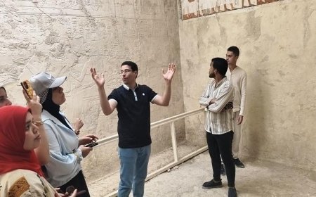 كلية آثار الفيوم تختتم رحلتها التعليمية المميزة لطلابها في الأقصر وأسوان