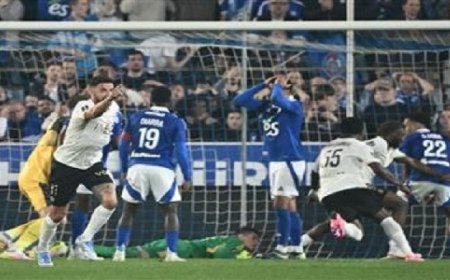 نيس يتعرض لهزيمة قاسية أمام ستراسبورج بثلاثية في الدوري الفرنسي