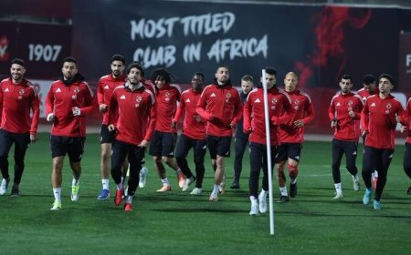 عودة الثلاثي المصاب تعزز صفوف الأهلي قبل مواجهة سيراميكا الثلاثاء