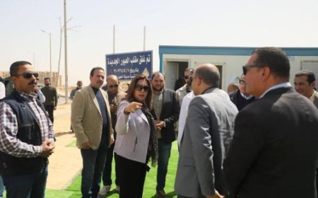 وزيرة التنمية المحلية تبدأ أعمال غلق وتطوير مقلب العبور الجديدة لتعزيز البيئة والصحة العامة