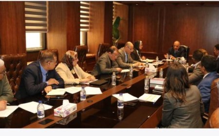 عصمت يناقش تطورات الأعمال مع شركة سيمنس في المركز القومي للتحكم في الطاقة