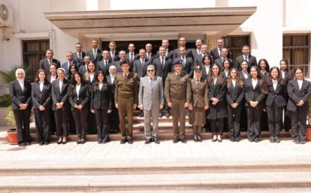 الفريق أسامة ربيع يرحب بوفد الملحقين الدبلوماسيين من وزارة الخارجية لتعزيز التعاون الدولي