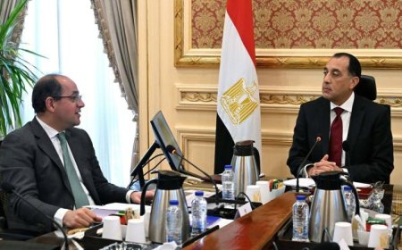 رئيس الوزراء يناقش ملفات العمل المهمة مع وزير المالية