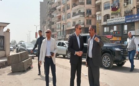 محافظ الجيزة يزور الوراق وإمبابة لتفقد منظومة النظافة ويؤكد على تحسين كفاءة المناطق المحيطة بالكنائس