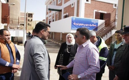 محافظ القليوبية يزور محطة مياه مرصفا في بنها لضمان جودة مياه الشرب