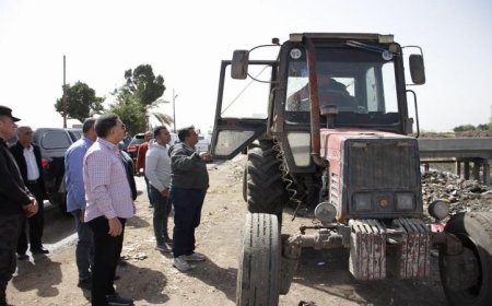 محافظ القليوبية يتعهد بتطهير مصرف مرصفا سندنهور بشكل عاجل لتحسين البيئية المحلية