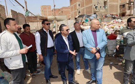 محافظ المنوفية يوجه لأهمية حصر مخازن فرز القمامة والخردة في المحافظة