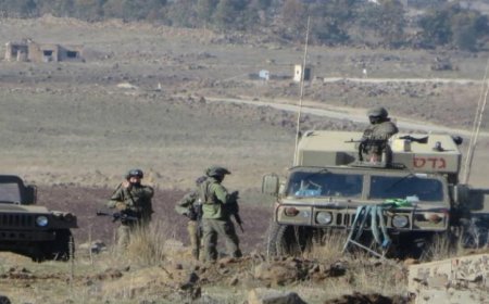 قوات الاحتلال الإسرائيلي تقتحم قريتي الصمدانية الشرقية والعجرف في سوريا