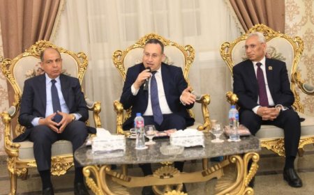 افتتاح منشآت جامعية وصحية وخدمية جديدة في جامعة المنيا برئاسة قنصوة