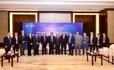 جامعة بنها تتألق في الملتقى الدولي لتحالف رؤساء الجامعات على طريق الحرير