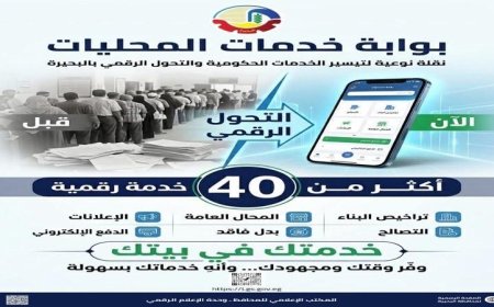 إطلاق خدمات حكومية مبتكرة وتعزيز التحول الرقمي في البحيرة