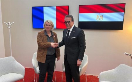 وزير الصحة يعقد جلسة مع نظيرته الفرنسية لتعزيز التعاون ودعم القطاع الصحي