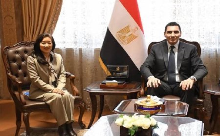 وزير الشباب يستعرض فرص التعاون مع ممثل برنامج الأمم المتحدة الإنمائي UNDP