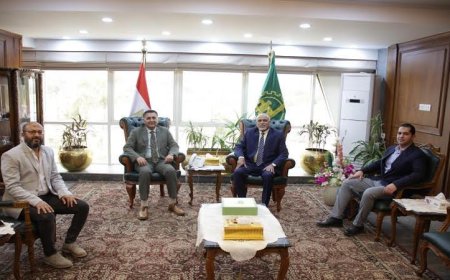 محافظ القليوبية يلتقي وفد نقابة أطباء الأسنان لتعزيز القطاع الصحي في المحافظة