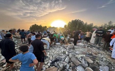 مقتل ثلاثة أفراد جراء سقوط صاروخ على منزل في العراق