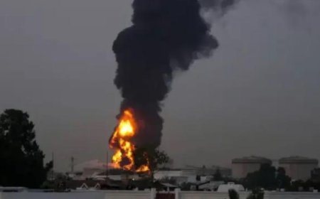 إصابة 3 أفراد واندلاع حرائق متعددة في مجمع حبشان للغاز بالإمارات نتيجة سقوط شظايا