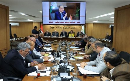 محافظ الجيزة يوجه التهنئة للمواطنين بمناسبة عيد القيامة المجيد وشم النسيم