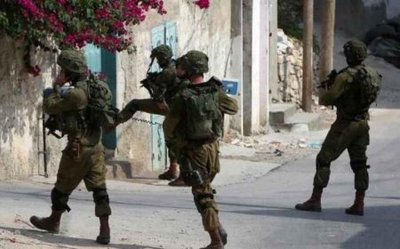 اعتقال طفل في بيت فوريك شرق نابلس بعد اعتداء قوات الاحتلال عليه